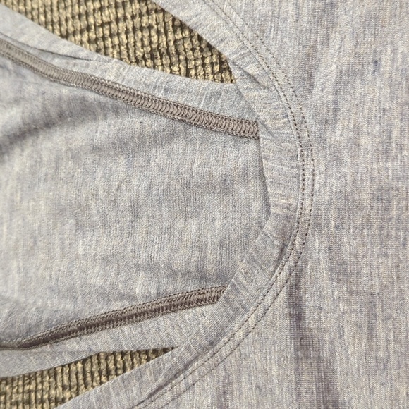 Lululemon Wild Wish Tank Heathered Solar Grey - Picture 8 of 10